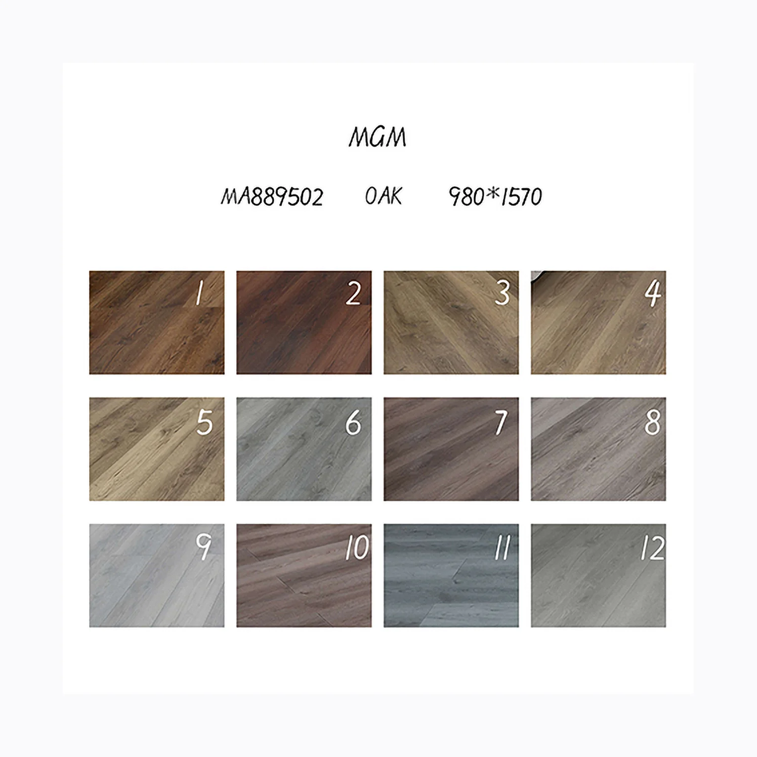 Waterproof Floor For Rigid Core 4mm Piso Vinilico Click Lock Wholesale Luxury Vinyl Plank PVC