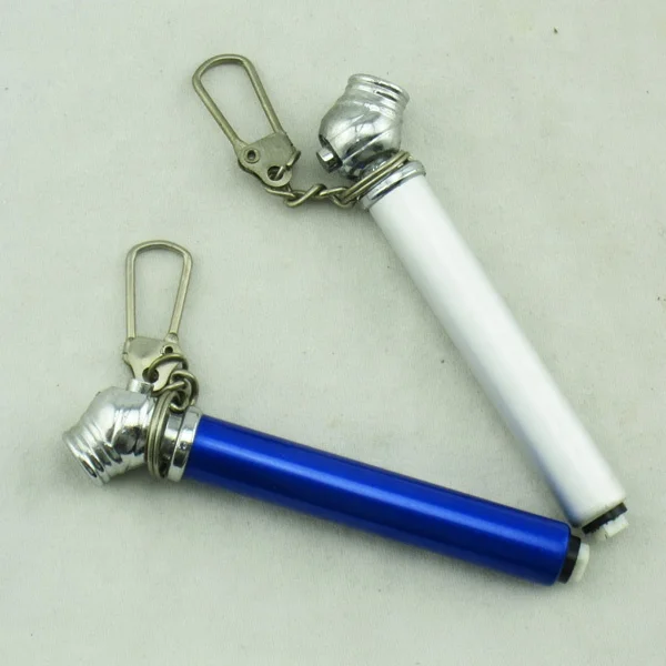 Promotional Mini Pen Shaped Tire Air Pressure Gauge Tester with Keychain Customized logo for Promotion 50 PSI