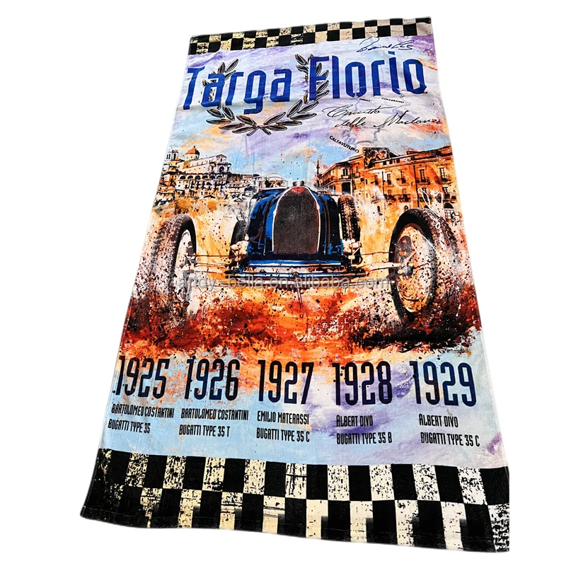 Manufactured Custom Designs Large Beach Towels Terry Cloth Cotton Cheap Personalized Over sized Beach Towel with Printed Logo