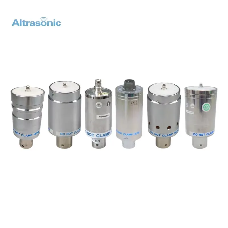 20KHZ 40KHZ Ultrasonic Welding Transducer With Booster For Branson Replacement Transducer