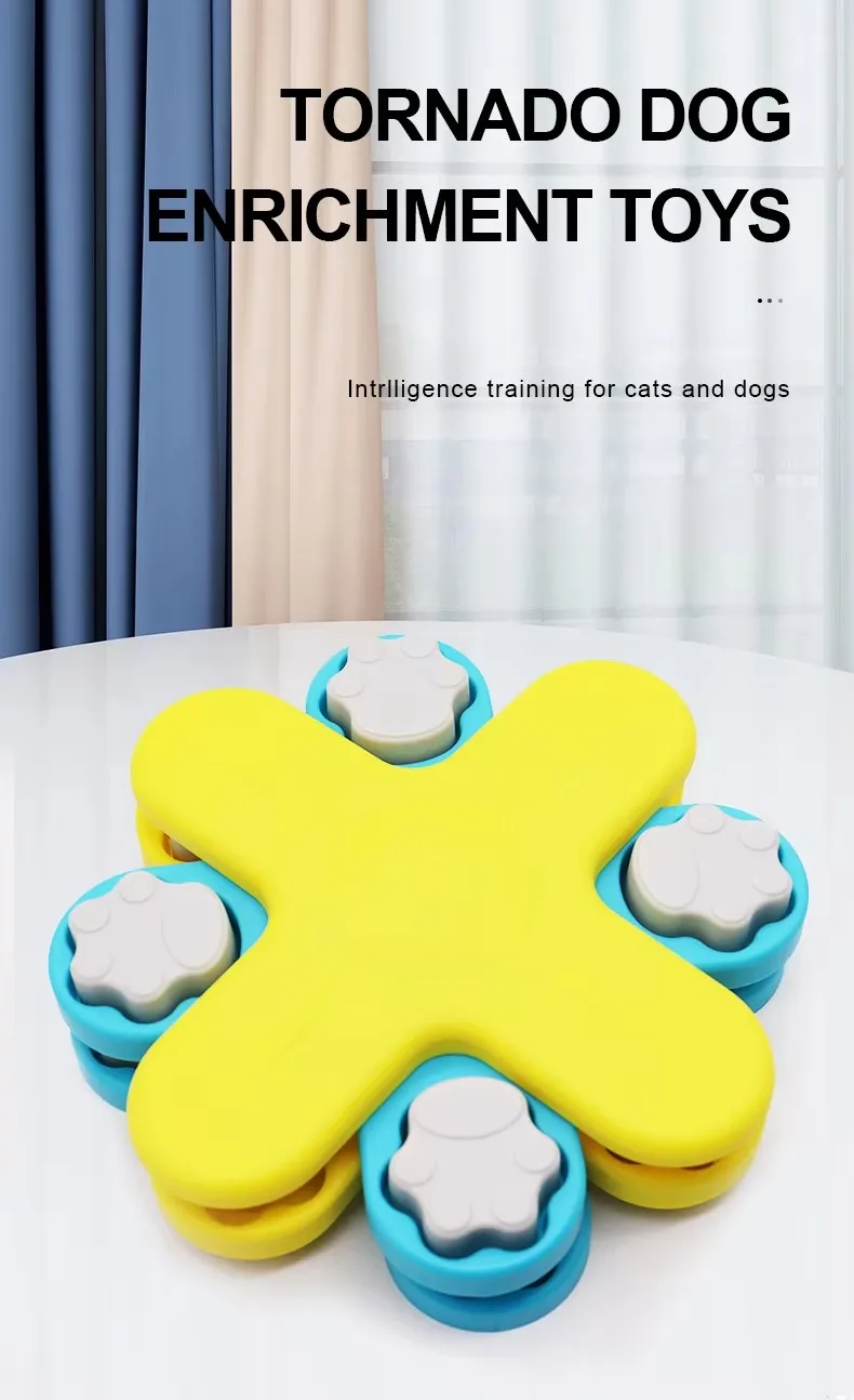 Dog toys Self high relief Hidden food feeder Dog training games interactive educational pet toy supplies puzzle