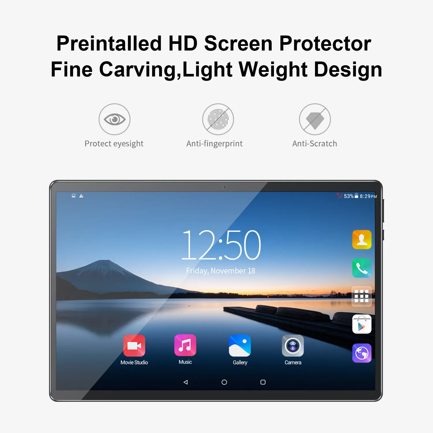 2022 Best SEll High quality 10 inch 2+32gb tablet Quad-core processor sim card 3g wifi android flast tablet also have 4g type