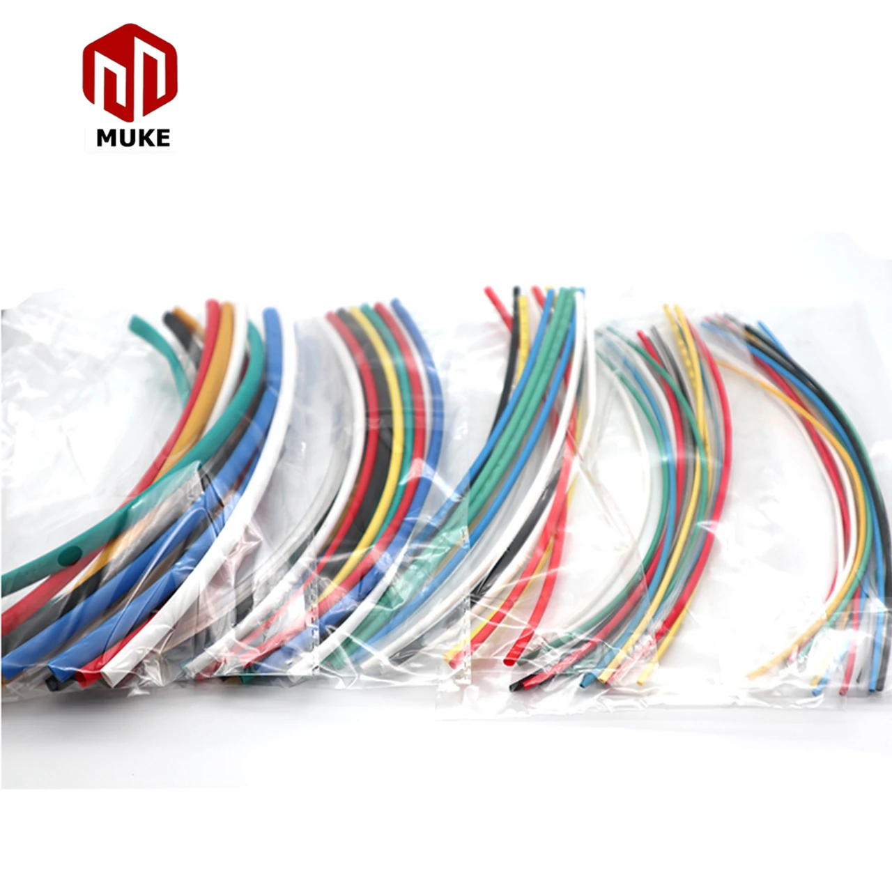 70pcs Heat Shrinkable Tube Electrical Connector Kit Heat Shrink Wrap Wire Connecters Thermofit Heat Shrink Tubing Insulation