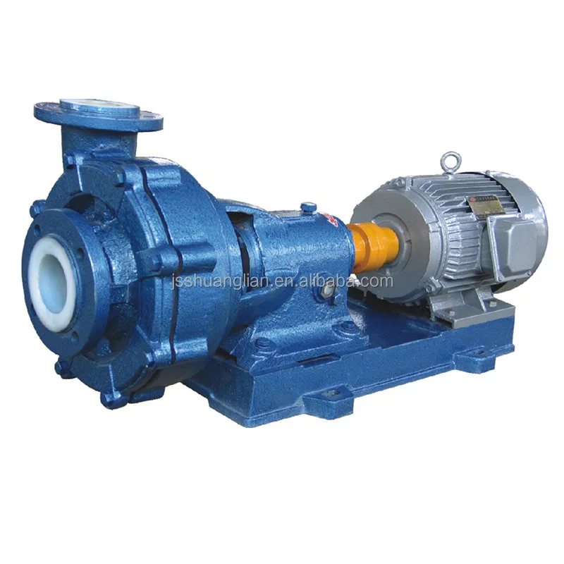 Corrosion-resistant wear-resistant horizontal single suction centrifugal chemical mortar pump