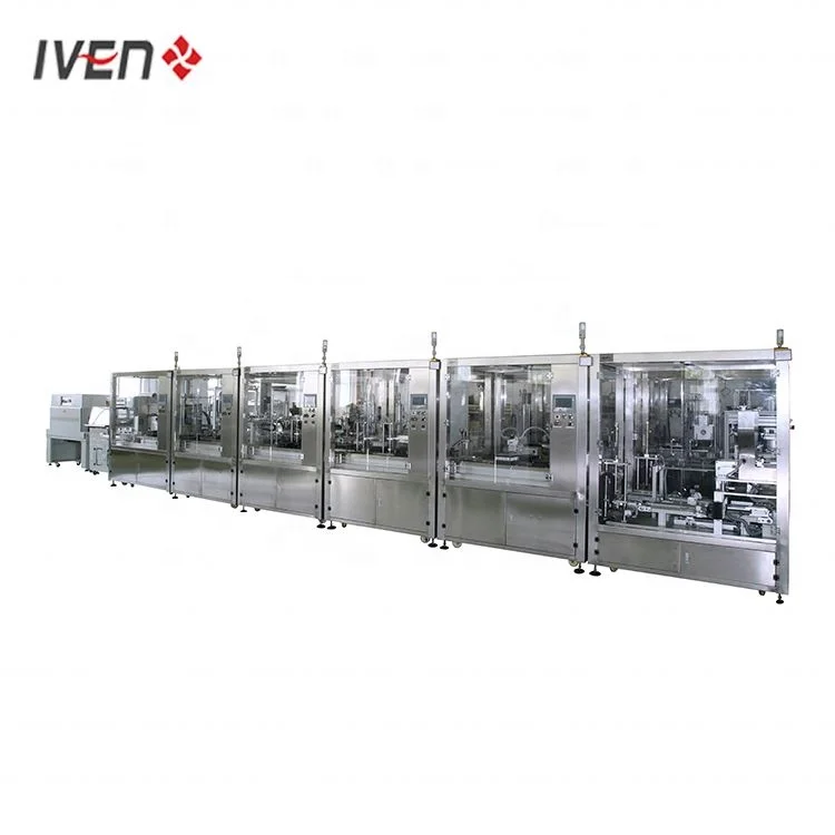 Aseptic Disposable Blood Serum Tube Vacuum Blood Collection Tube Assembly Machine Blood test tube Manufacturing Plant