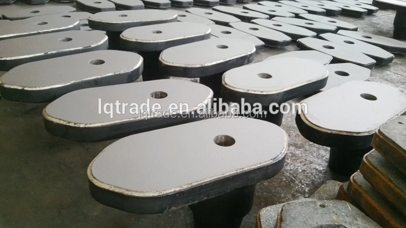Linquan Refractory LQLV180 Slide Gate Plate with lower nozzles