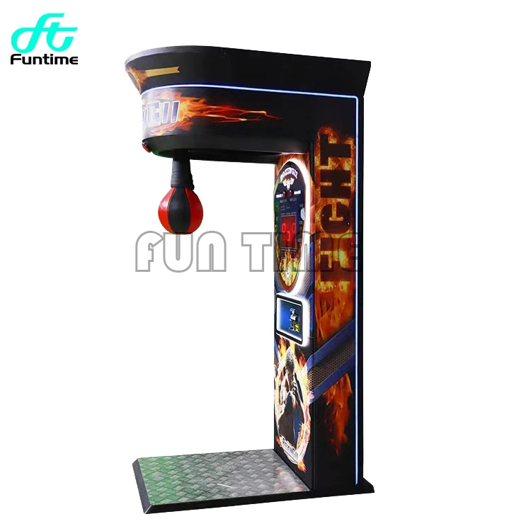 Outdoor/Indoor Sport Coin Operated Games Arcade Punch Boxing Machine Electronic Dynamic Boxing Arcade Game Machine