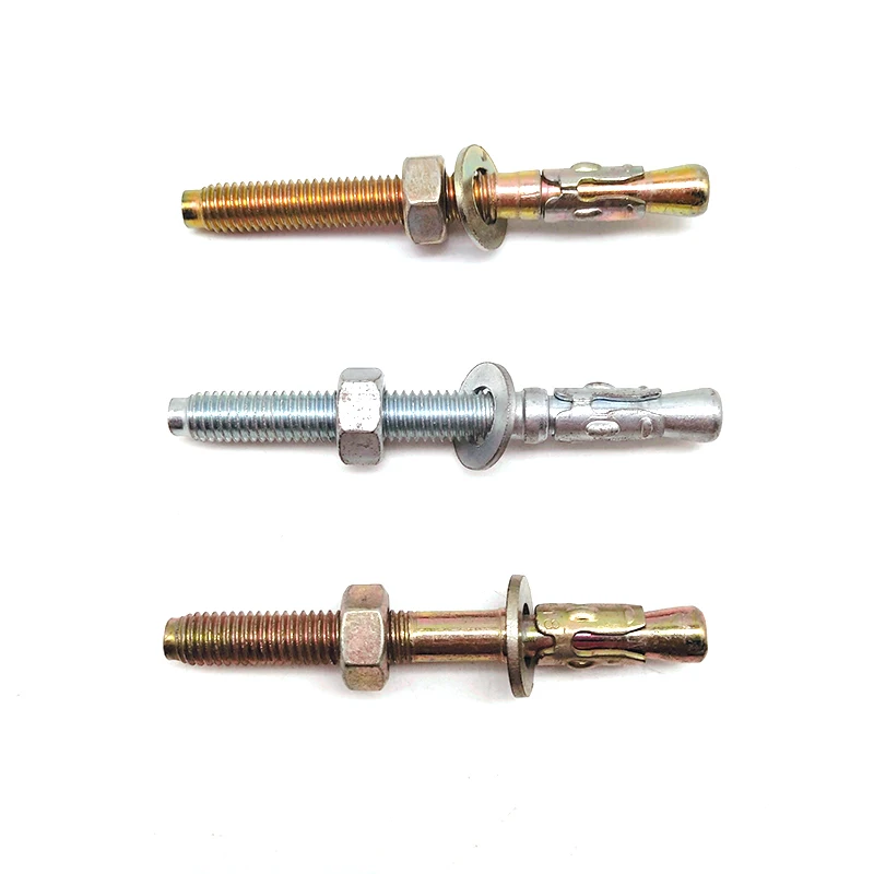 Ss304/Ss316 Stainless Steel Post Tension Wedge Anchor with Nut and Washer