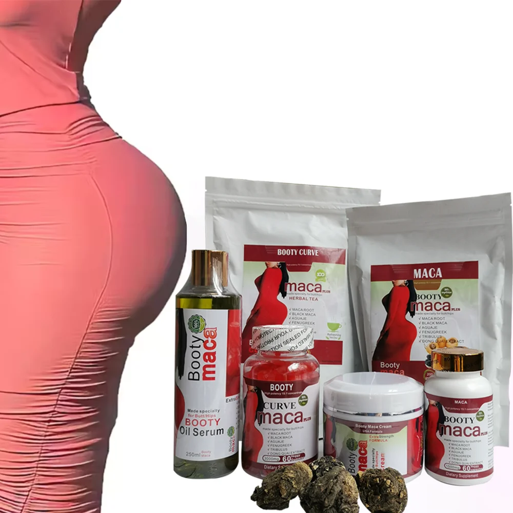 Best hip and buttock lift up butt enlarge herbal natural cream oil tea powder capsule gummy hip and butt enlargement products