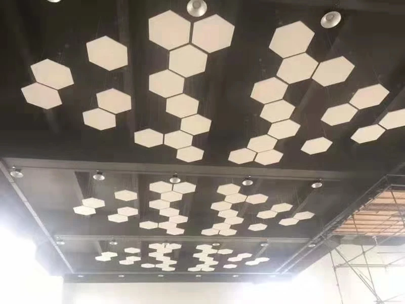 Colorful Fiber glass wool ceiling tile ceiling panel
