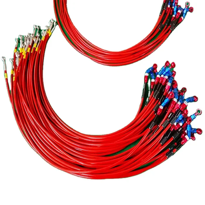 Stainless Steel Braid Brake Hose ATV Scooter Motorcycle Modified Tuning Parts Brake Hose