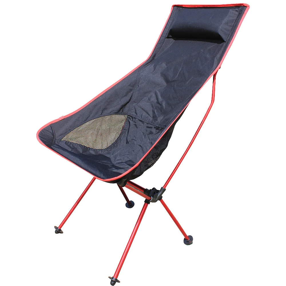 
Portable Metal Frame Lightweight Foldable Camping Sports Chair 