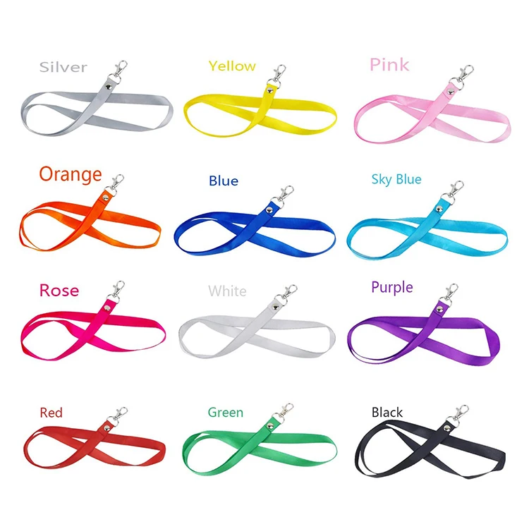 
Factory Direct Supply Polyester ID Card Holder Lanyard Ribbon 