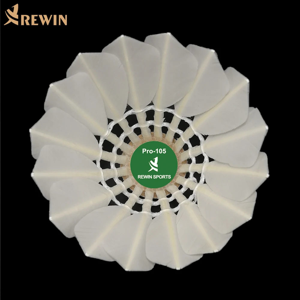 PRO 105 Good Quality Chinese factory Duck Feather Badminton Shuttlecock