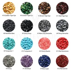 Luxury 10*10mm Square Gemstone Men Bracelet Custom Logo Bracelet