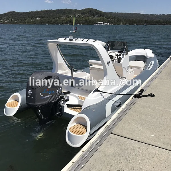 Liya 19ft/5.8m zodiac boat prices orca electric rib inflatable boat