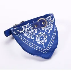Wholesale Best Designer Pet Straps For Small Dog Pu Leather Pet Bandana Dog Bandana