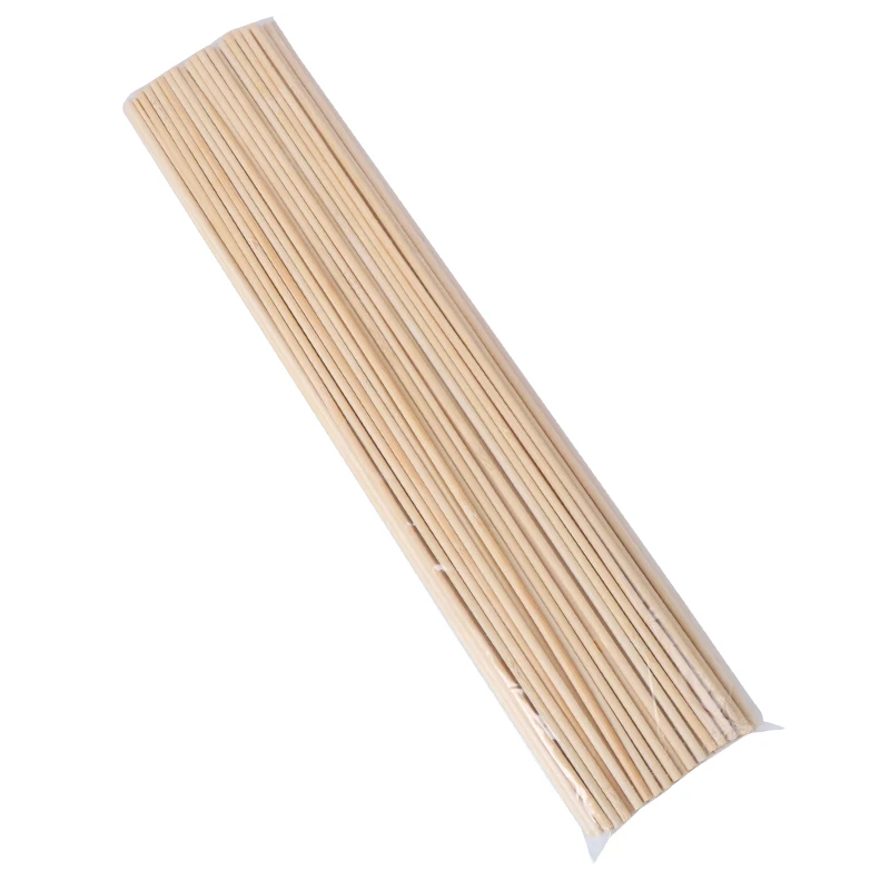 4 mm Bamboo Stick China Round Flat Tips On Both Side Bamboo Craft Diffuser Flower Handicraft Kite Stick