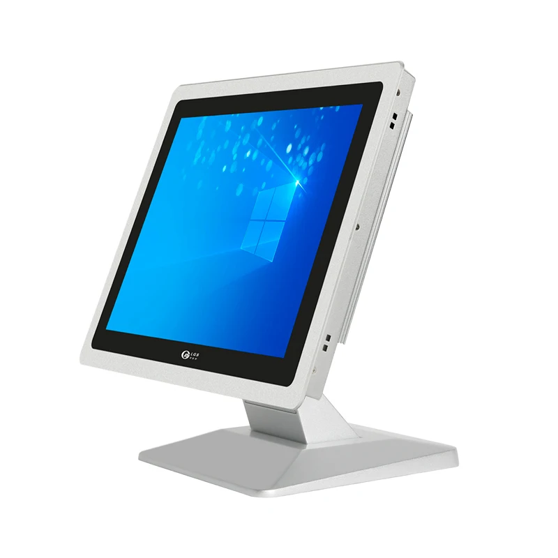 15,6 дюймов J1900 J4125 4 ГБ Rom 64 г SSD Windows WiFi емкостный сенсорный двойной экран Pos система все в одном ПК