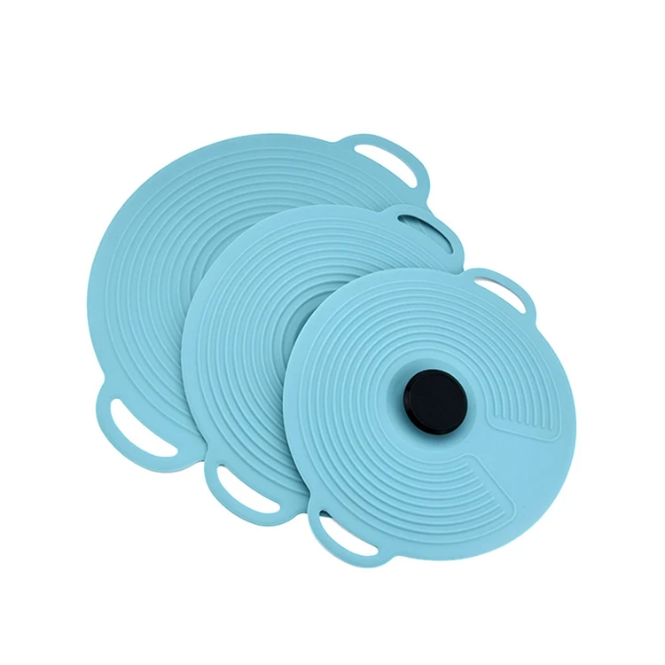 Hot sale fresh keeping cover leak proof dust-proof tableware silicone pot bowl cover lid