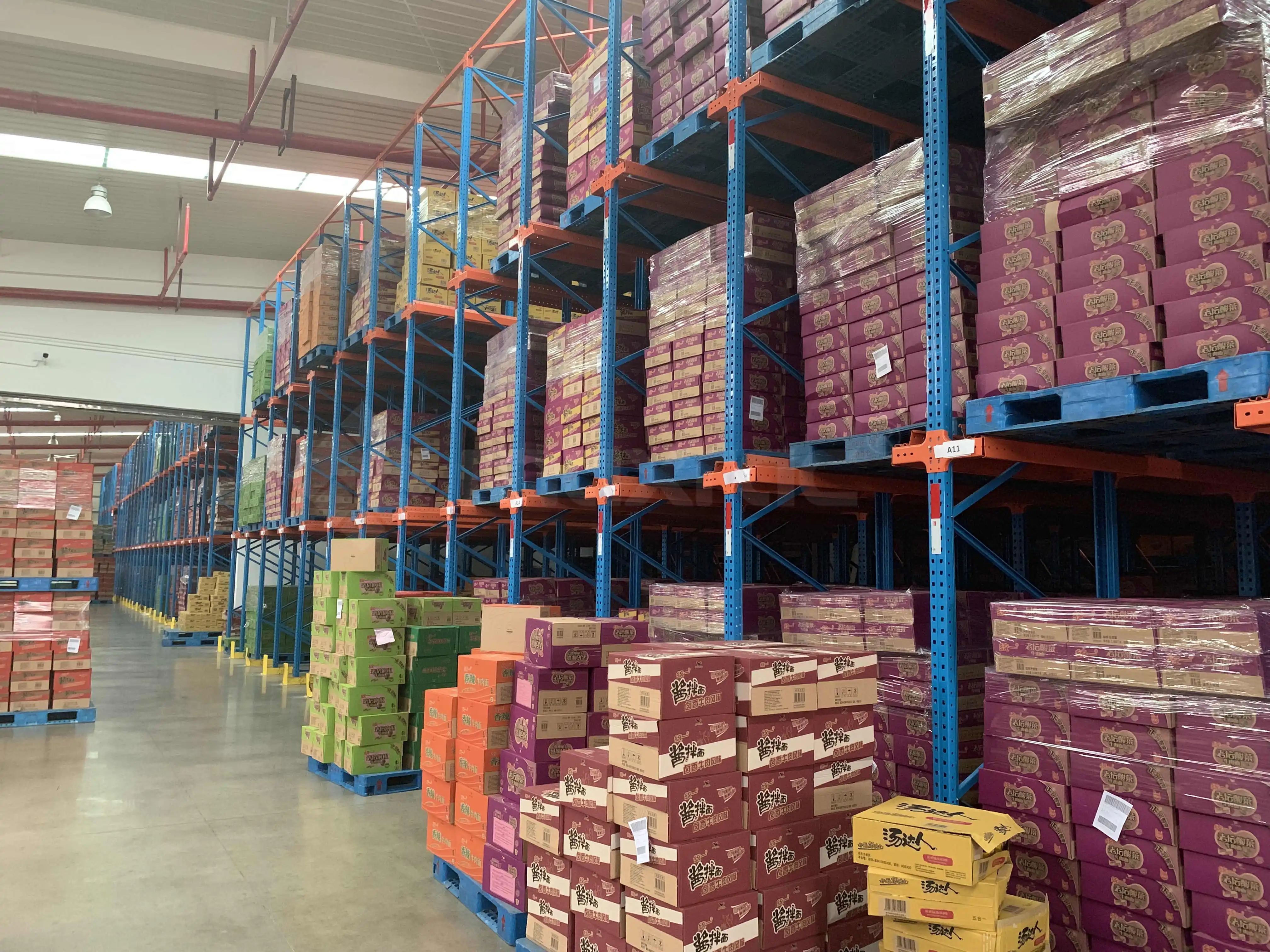 Stack Rack and shelves for warehouse Storage Pallet Rack