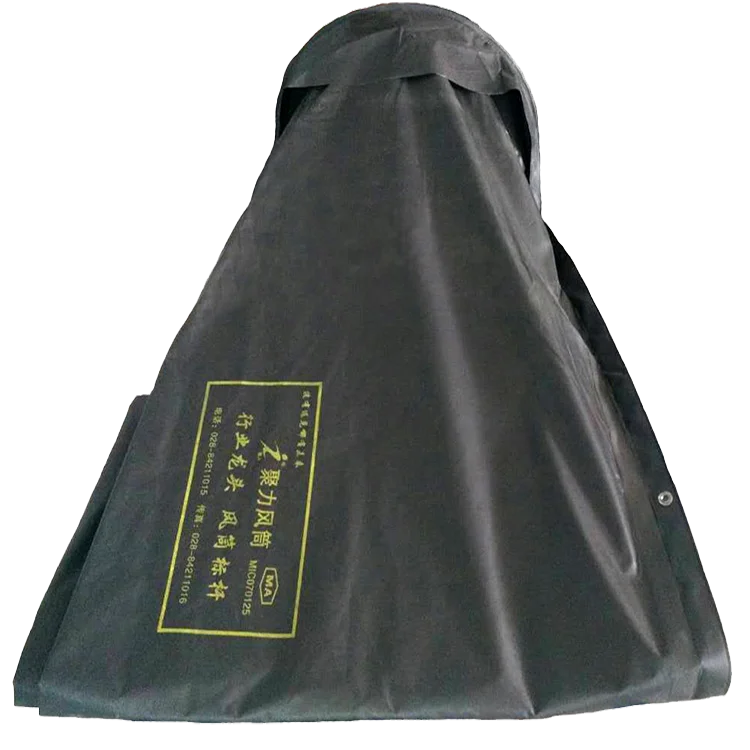 Customized flexible round black high pressure coal mine ventilation air vent duct