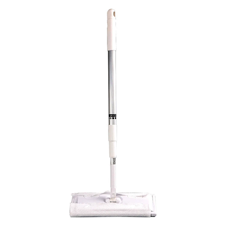 Wholesale disposable non-woven three-section telescopic rod electrostatic precipitator paper flat mop
