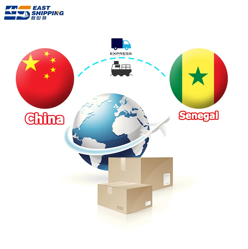 East Shipping To Senegal Shipping Agent Freight Forwarder Logistics Services DDP Double Clearance Tax China To Senegal