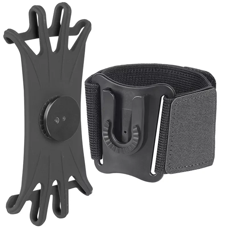 Gym Sports 360 Degree Rotatable Wrist Phone Holder Running Mobile Phone Armband