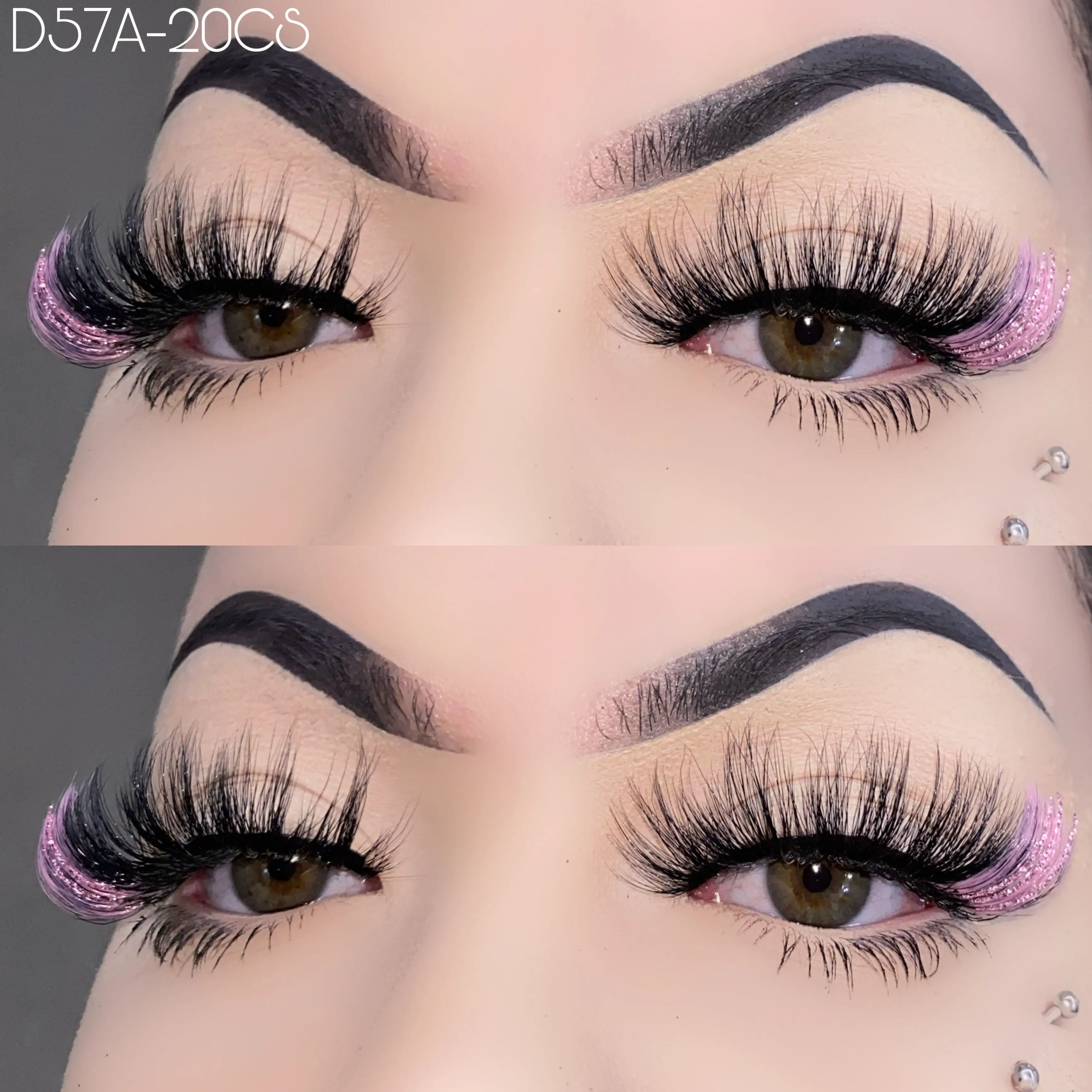 wholesale very soft human hair cashmere lash extensions easy fan lashes mink individual eyelash 25mm