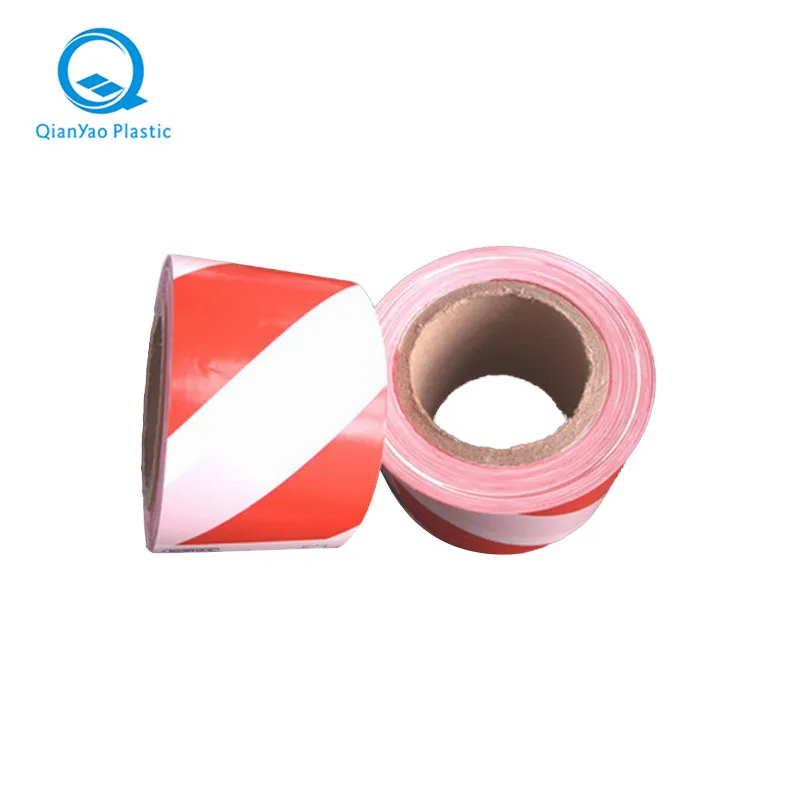 Fast Delivery Free Sample Non-adhesive Plastic Pe Film Strong Construction Danger Areas Marking Barricade Caution Tape