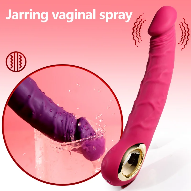 2024 G Spot Vibrator Safety Silicone Simulation Device Rotating Dildo Vibrator For Female Masturbation And Couples Sex