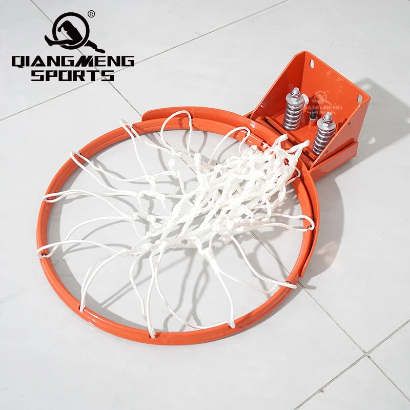 Wholesale Price Metal Steel Outdoor Basketball Ring Rim Wall Mount Portable Basketball Hoop with Net