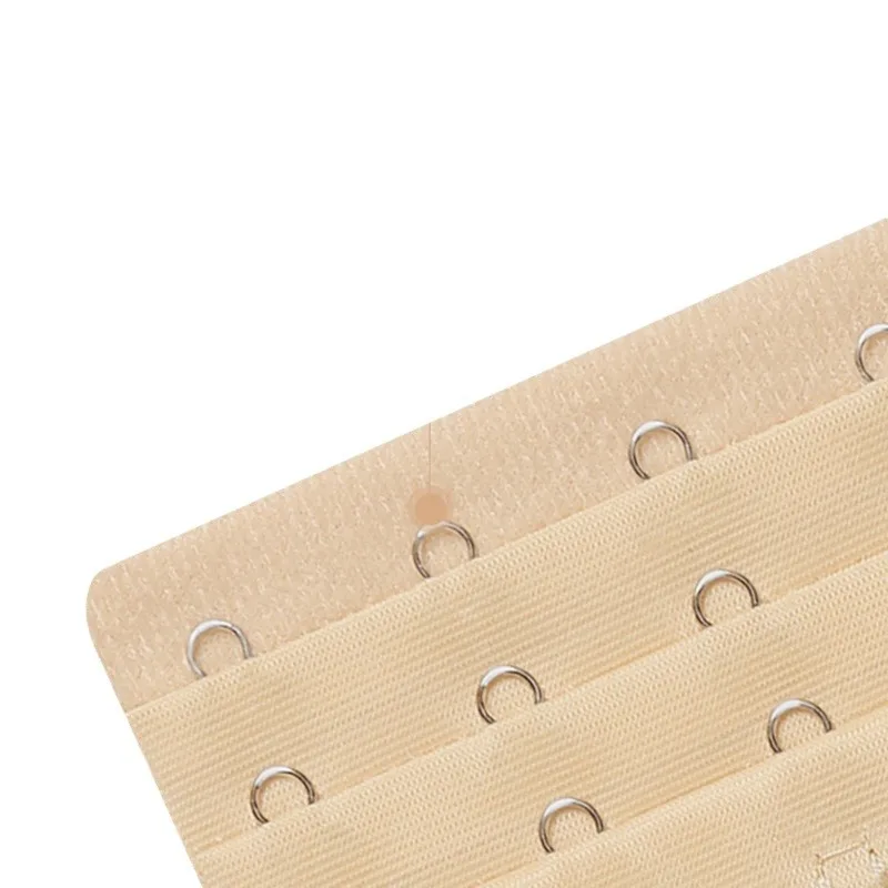 Cross-border 4-row 3-button bra underwear extension stainless steel hook back