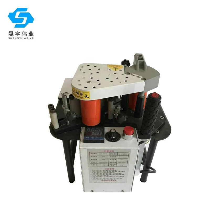Convenient portable edge banding machine mini bander machinery used for wood furniture