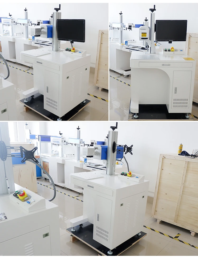 Customized Raycus 20w 30W 50W Portable Fiber Laser Marking Machine for Metal Fiber Laser Marker With Low Price