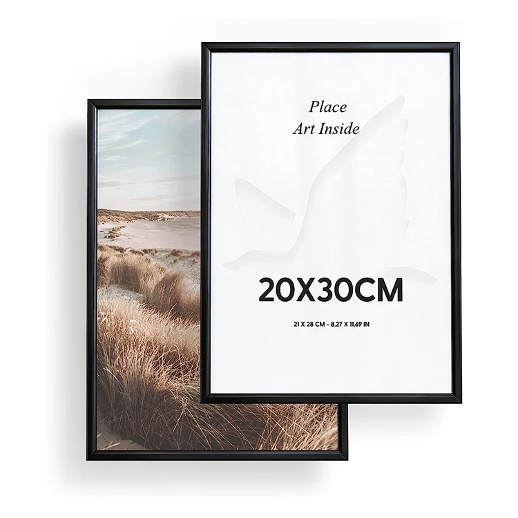 Оптовая продажа фоторамка для настенного плаката 20x30 30x40 40 40x50 50x70 металлическая