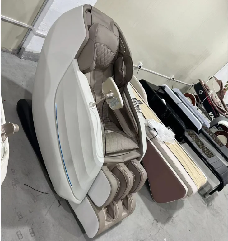 2024 Office Home Use Luxury Smart Heat Recliner Thai Stretch Hand Sl Track Full Body Zero Gravity Shiatsu 4d Massage Chair
