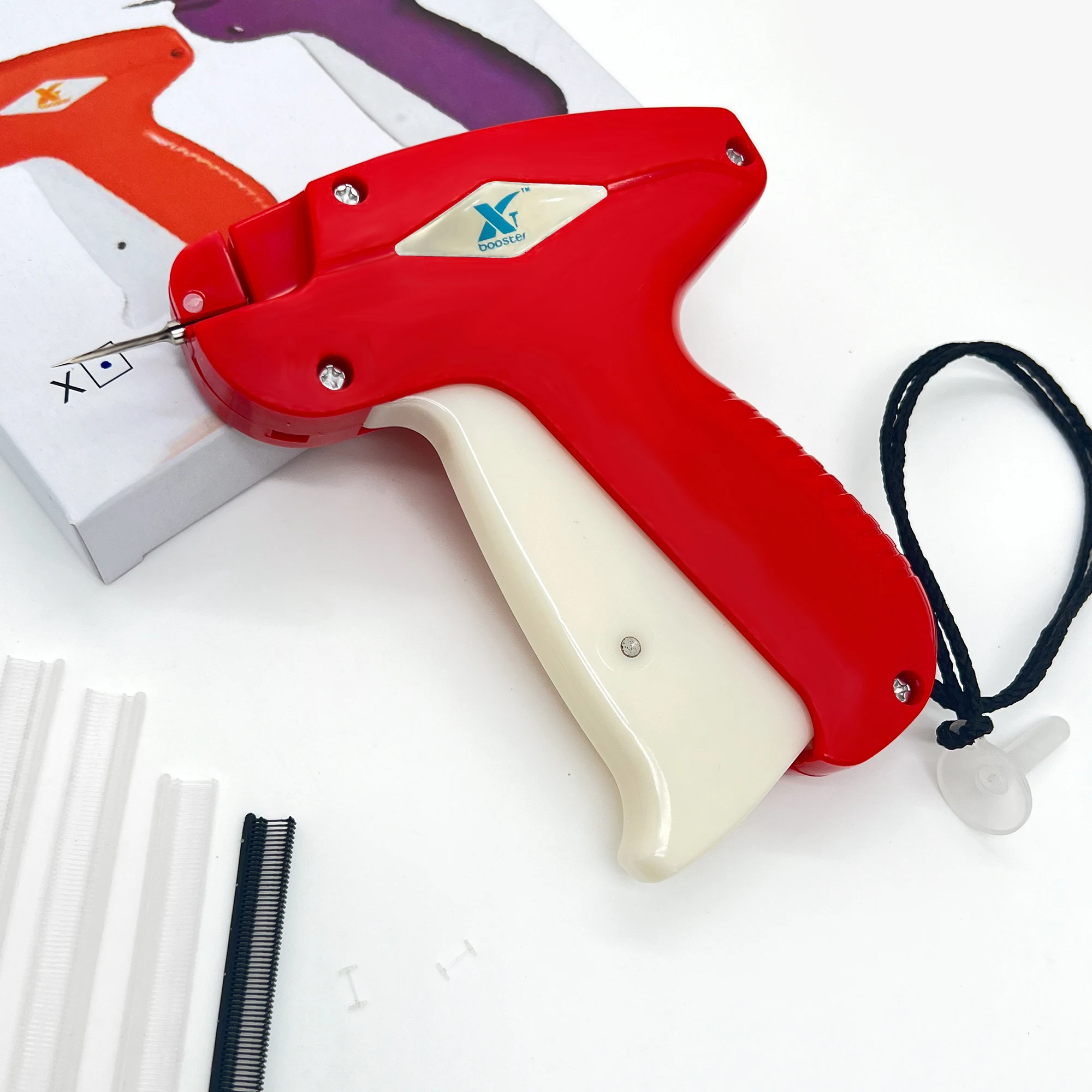 Booster  fine needle tagging gun garment price label tag gun with needle