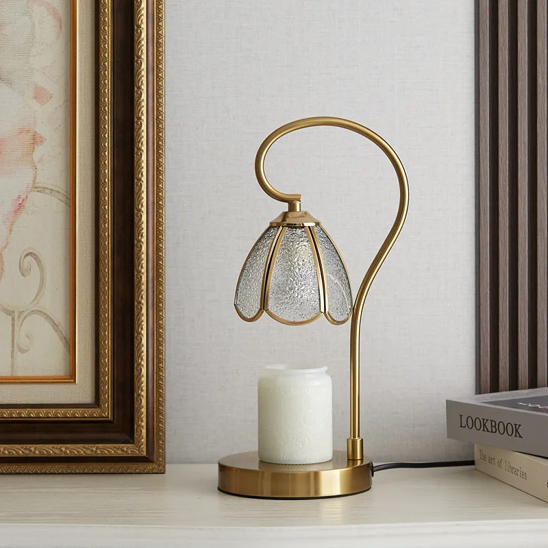 2023 Hot Sale With Two Bulbs 110V Wax Melter For Home Adjustable Height Electric Candle Warmer Lamp