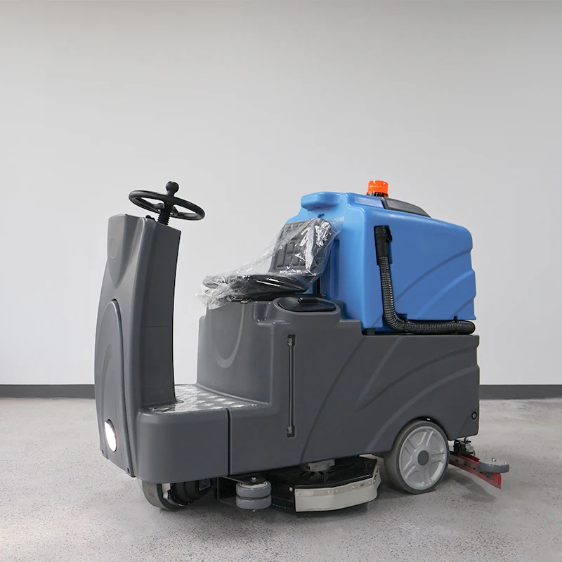 Factory Direct Selling Large Floor Cleaning Machines Durable Quality Industrial Floor Scrubber Ride On For Parking Lot
