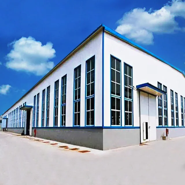 Prefabricated Buildings Structure Workshop Wind-resistant Prefab Steel Structure Warehouse Workshop