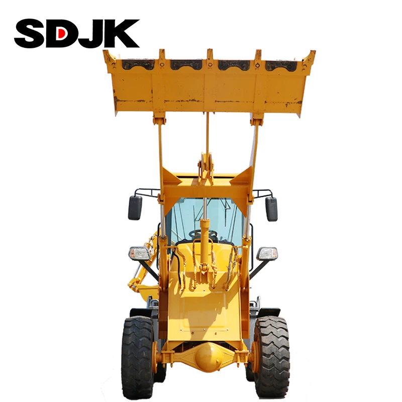  JK10-20 Лидер продаж светящиеся в 4x4 мини маленький трактор с фронтальным конечным погрузчиком экскаватор-погрузчик для