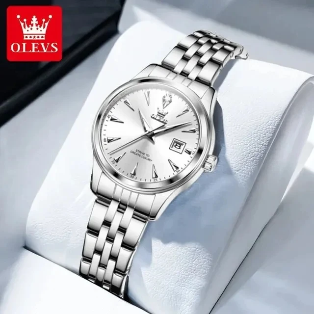 OLEVS 5598 Original Quartz Japan Movt Light Luxury Surface Ladies Watch Stainless Steel High Hardness Costing For Women Watches