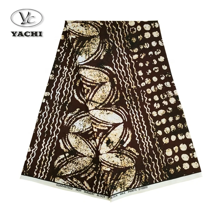 Yachitex New Model African Wax Print Ankara  Cotton Print  Fabric For Garment