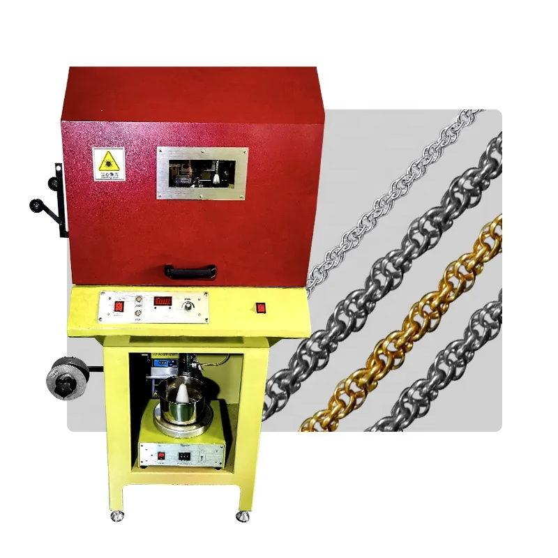 China High Efficiency Gold Chain Making Machine Automatic Gold Chain Making Machine Jewelry for Making Necklace