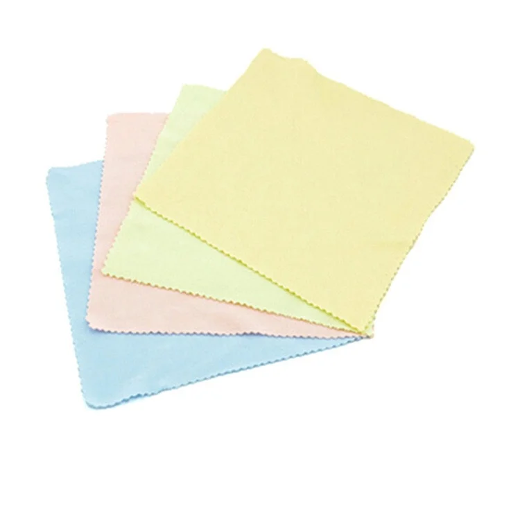 Microfiber Cloth Double Suede Eyewear Cleaner Eyeglasses Cleaning Cloth for Mobile Phone Screen Optical Lens