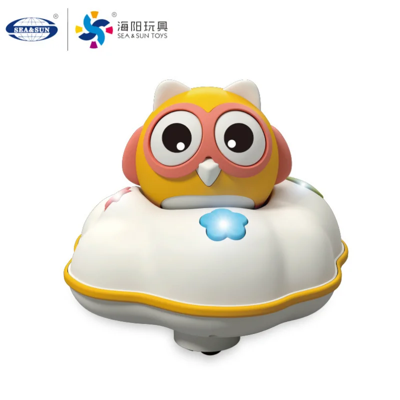 Новый продукт, развивающая игрушка, универсальное колесо, мультяшная интеллектуальная Интерактивная музыкальная сова