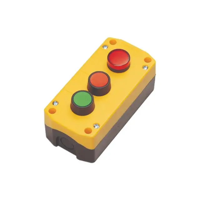 Control Station Yellow Selector Switch Box Control Station For 22mm Push Button