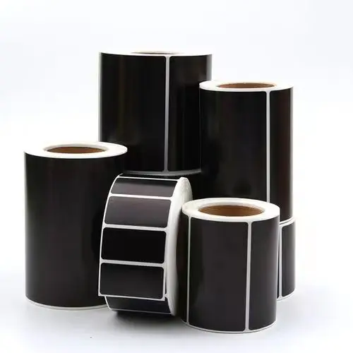 THERMAL TRANSFER BLACK PP ADHESIVE BARCODE LABEL